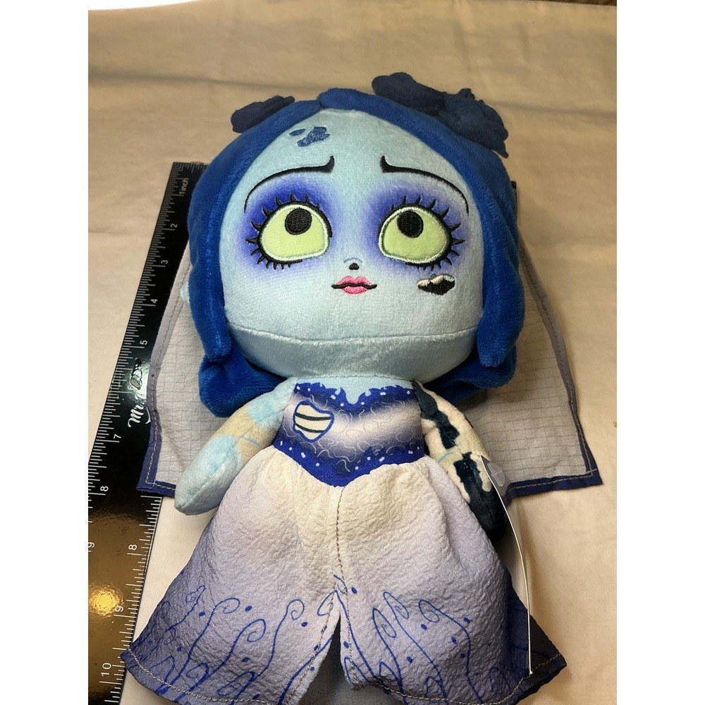 Jazwares Tim Burton Corpse Bride Emily 8in Plush Doll 2025 NWT WRBR0150